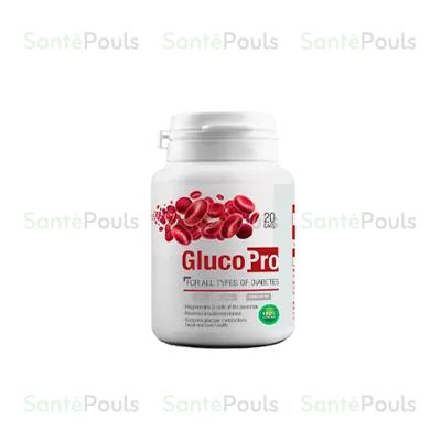 Gluco Pro – Gélules contre le diabète sucré